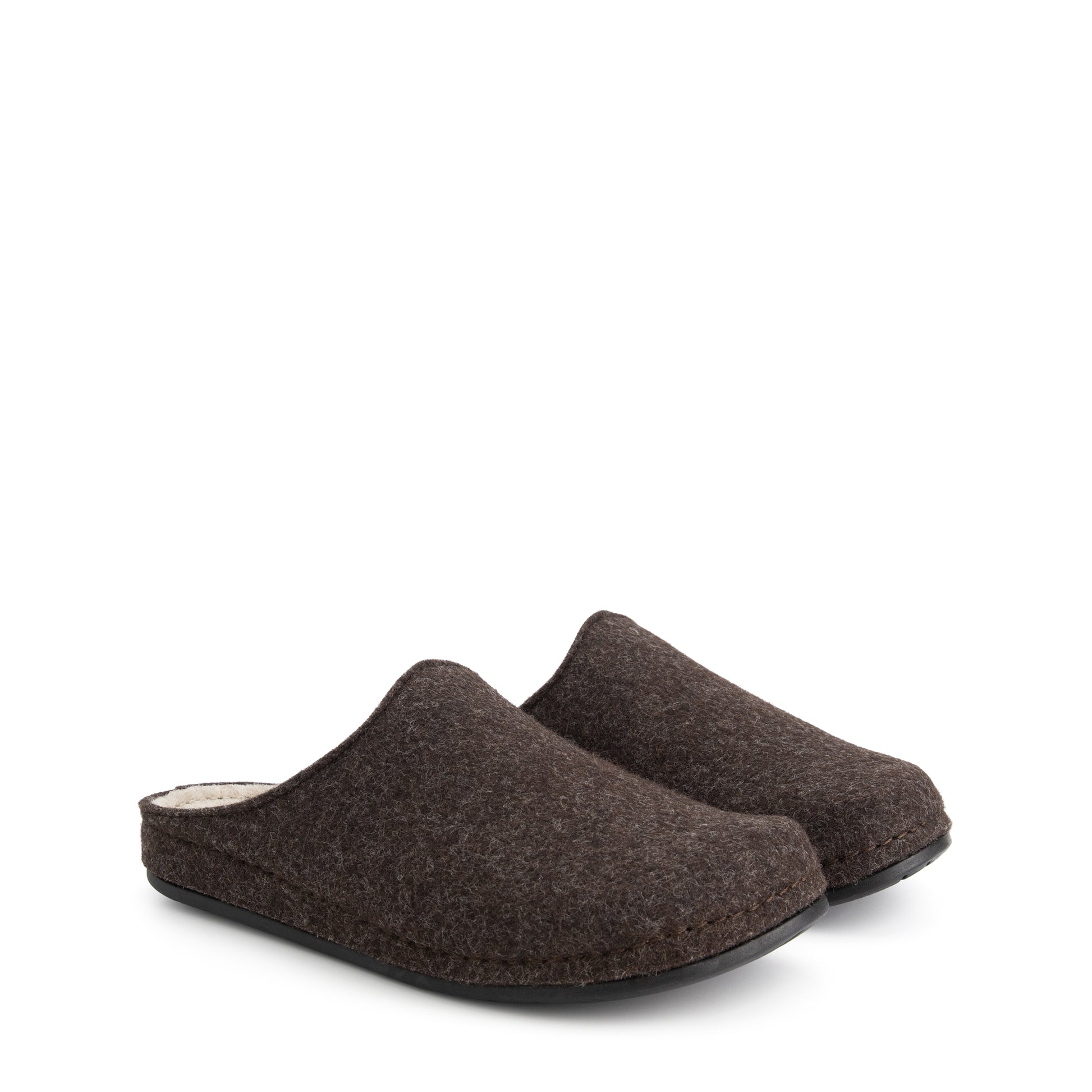 Come Home Women - House slippers - Wool - Brown FRD