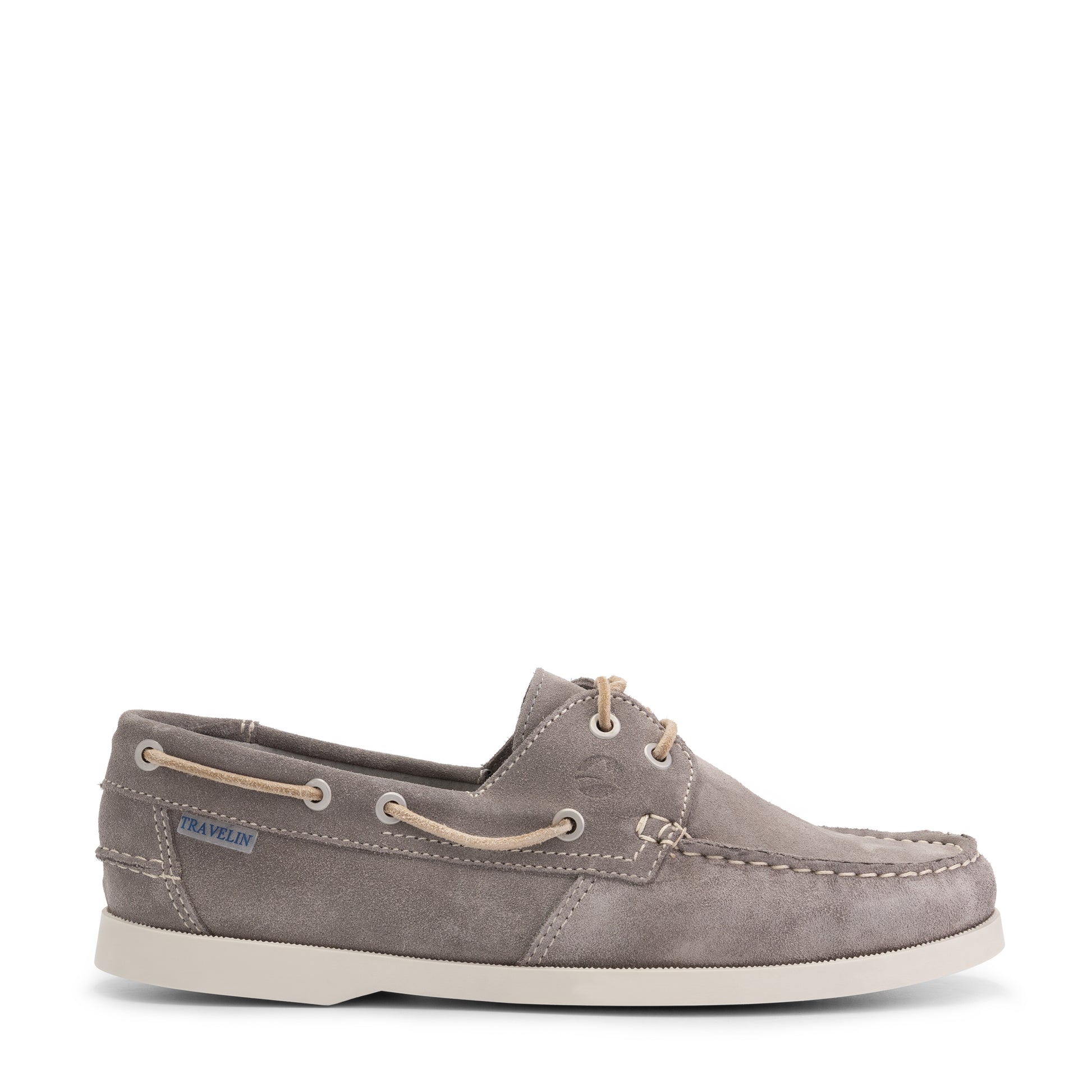 Penzance Men - Boat shoes - Suede - Grey R