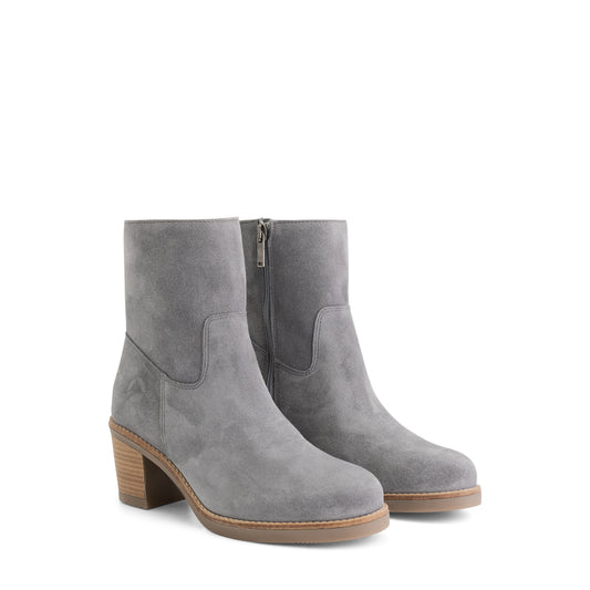 Valence - Suede ankle boots - Women - Grey FRD
