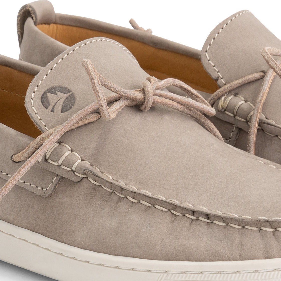 Falmouth Men - Boat shoes - Nubuck - Grey DFW