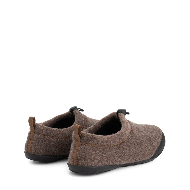 Back2Home Women - House slippers - Wool - Brown BD