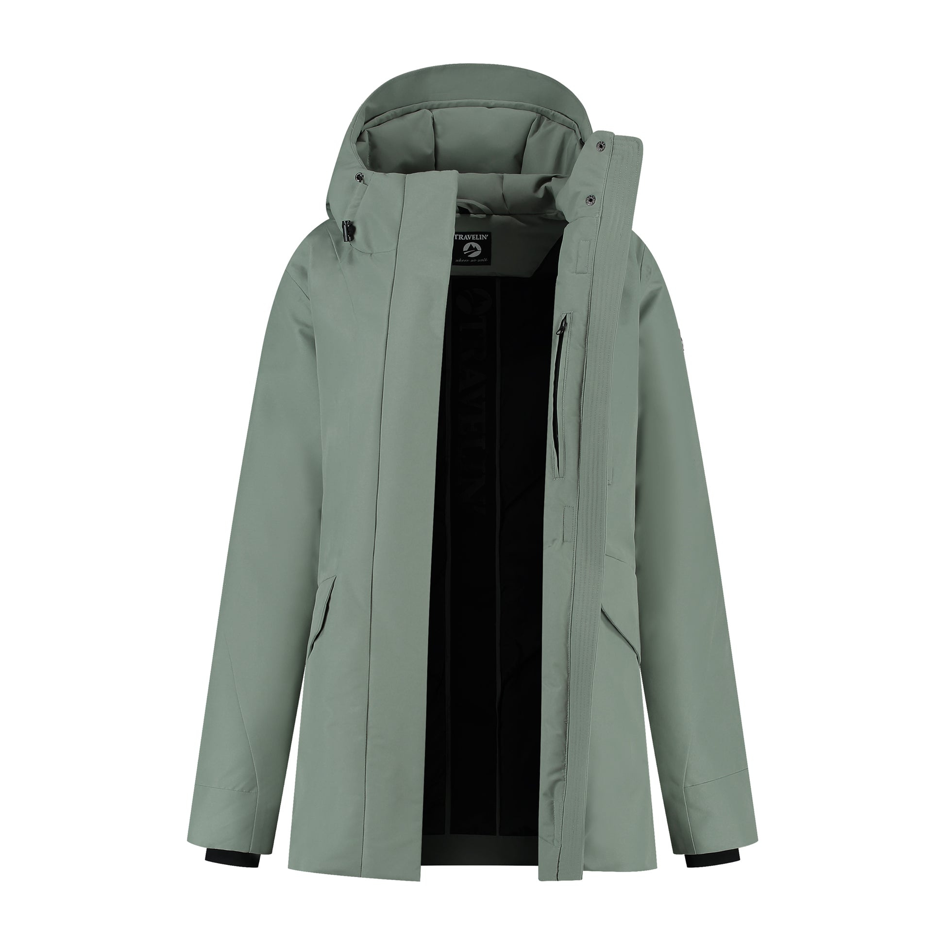 Lisbet Women - Parka - Waterproof - Green CVO