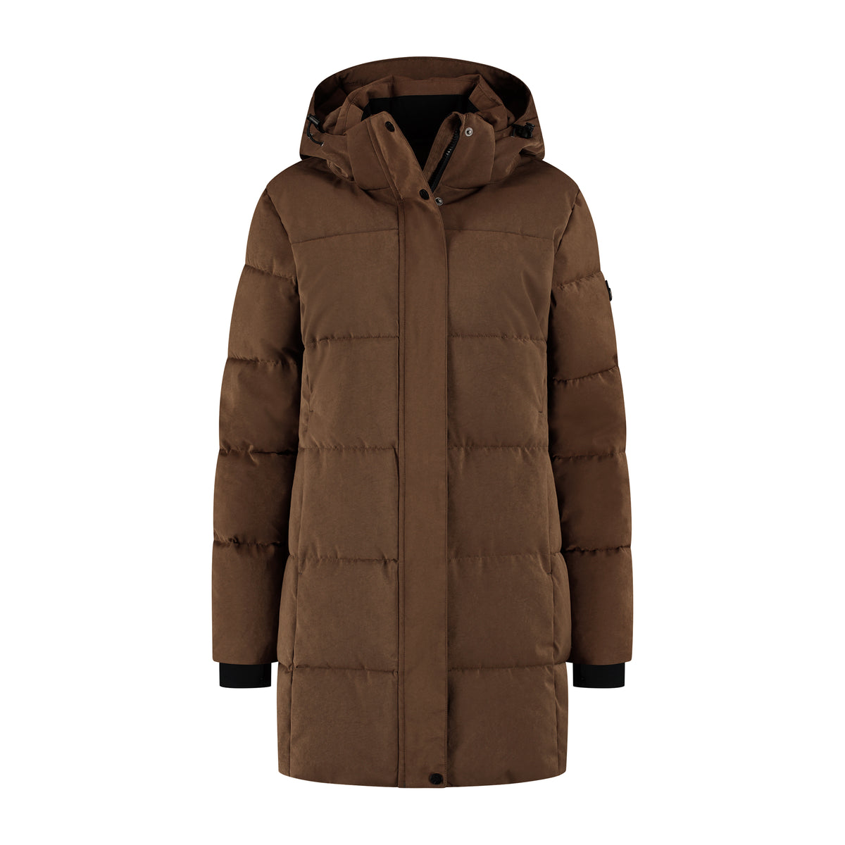 Astrid Women - Puffer Winter Jacket - Waterproof - Dark Brown F