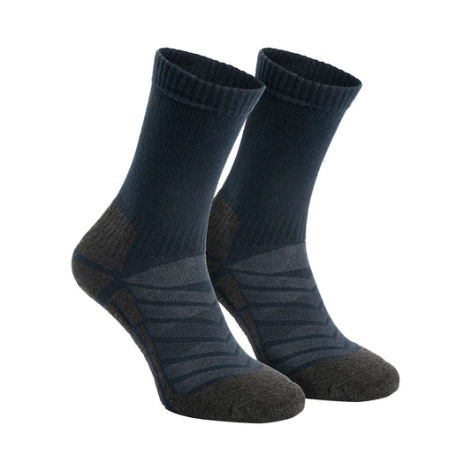 Travelin’ Bran Unisex 2-pack hiking socks – Seamless & breathable – Dark blue ACC1