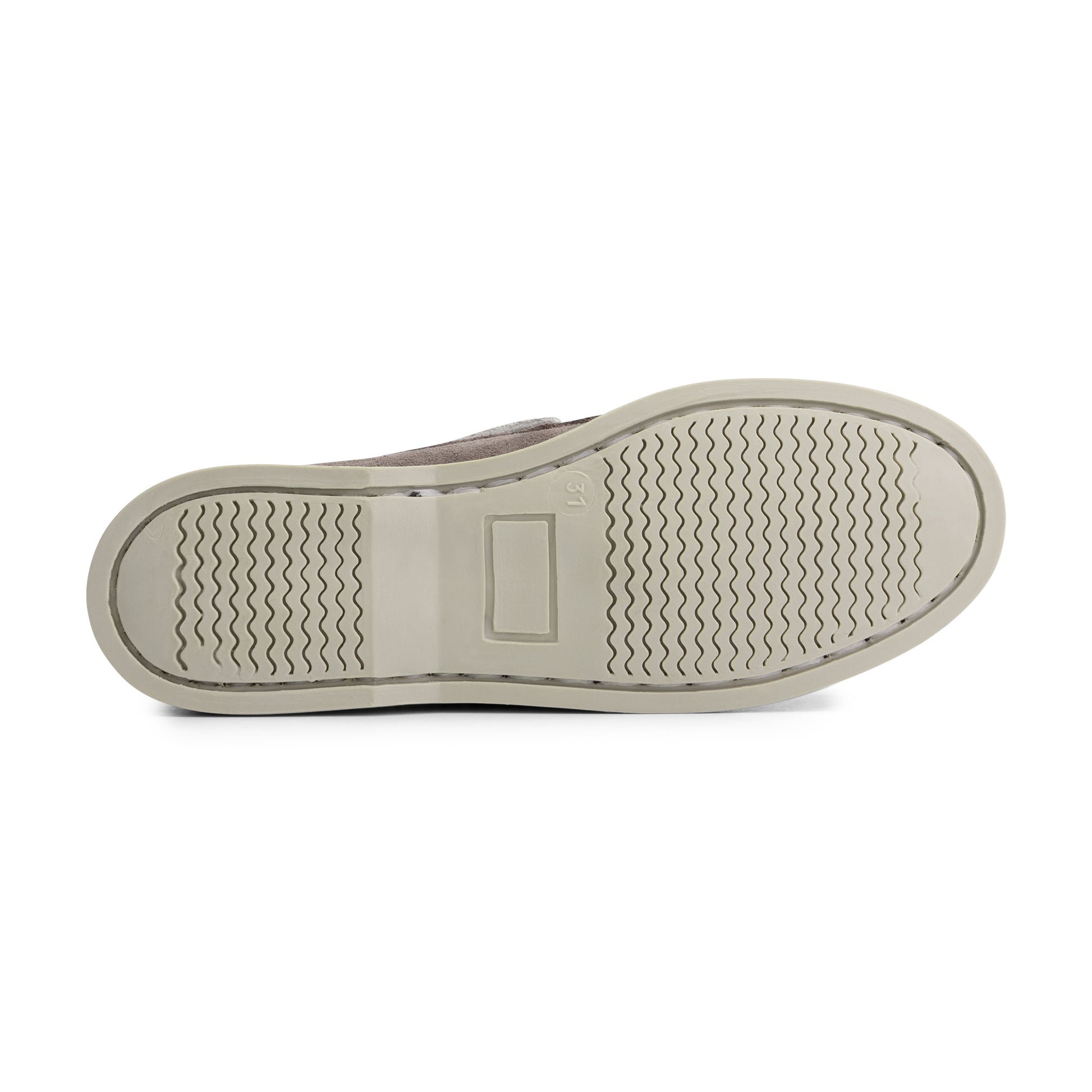 Foss Kids - Boat shoes - Suede - Grey UNS