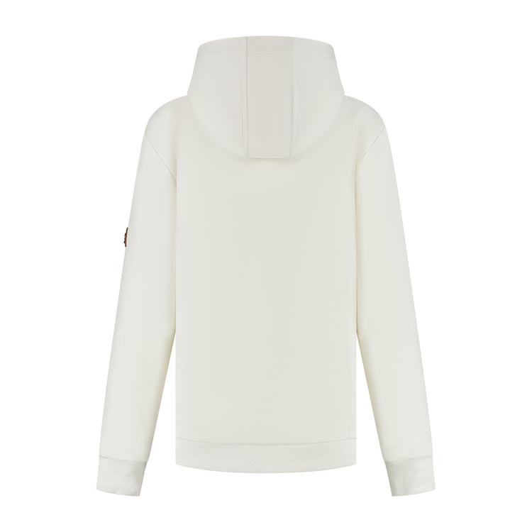 Marte Women - Outdoor sweater - Hoodie - Off-white B