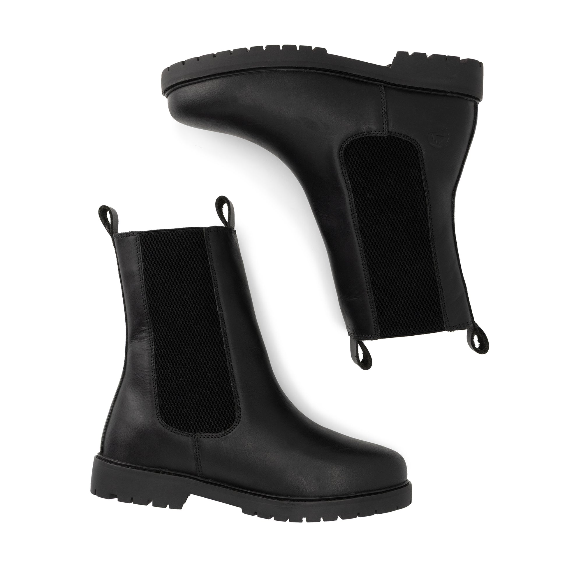 Herning Women - Chelsea boots - Wool-lined - Black UPD