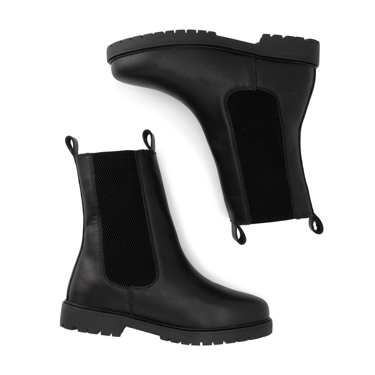 Herning Women - Chelsea boots - Wool-lined - Black UPD