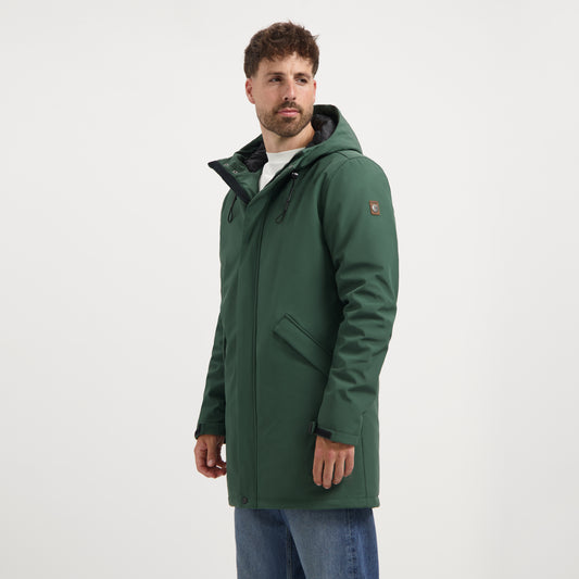 Enok Men - Softshell jacket - Padded - Dark green MV