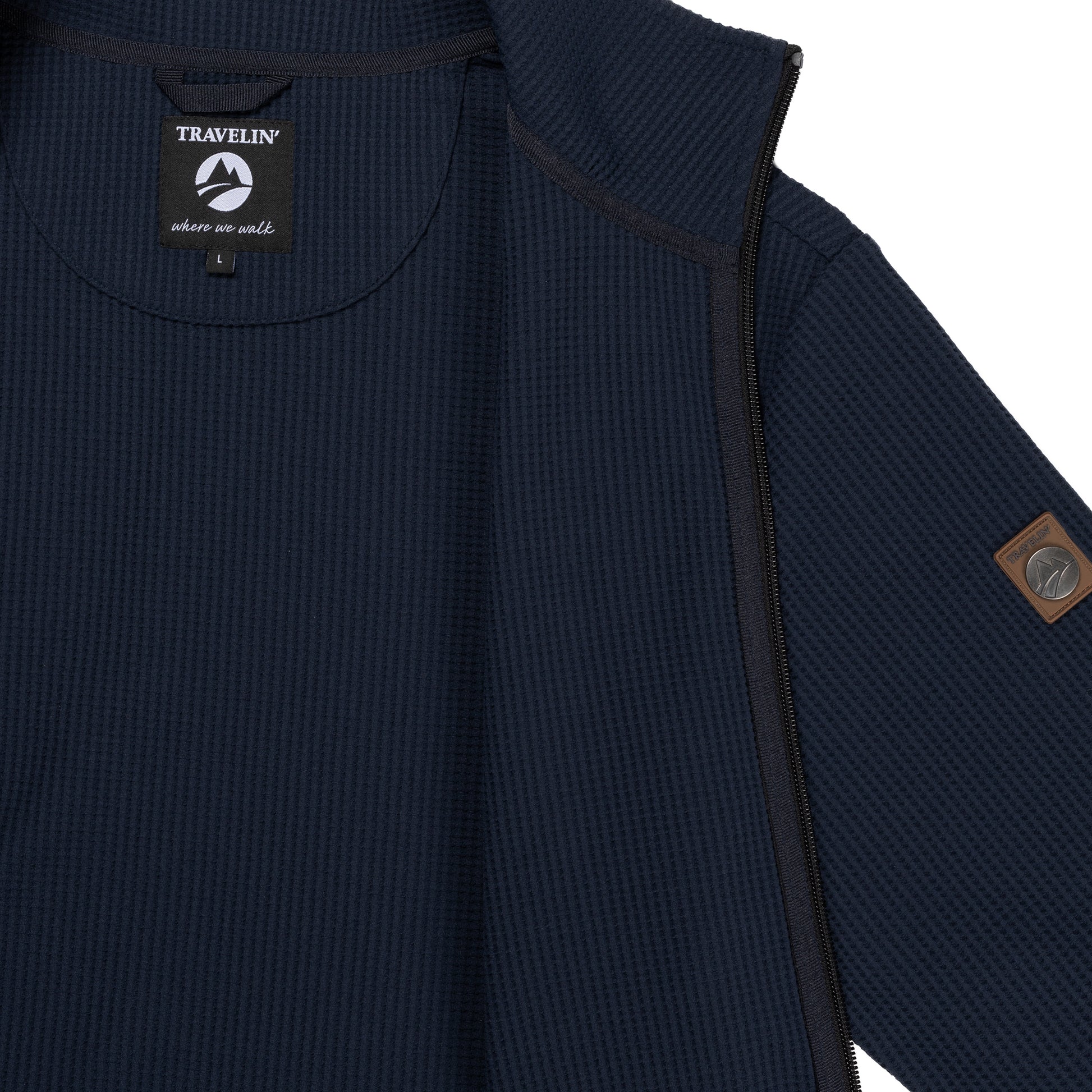 Pavo Men - Outdoor cardigan - Navy DCI