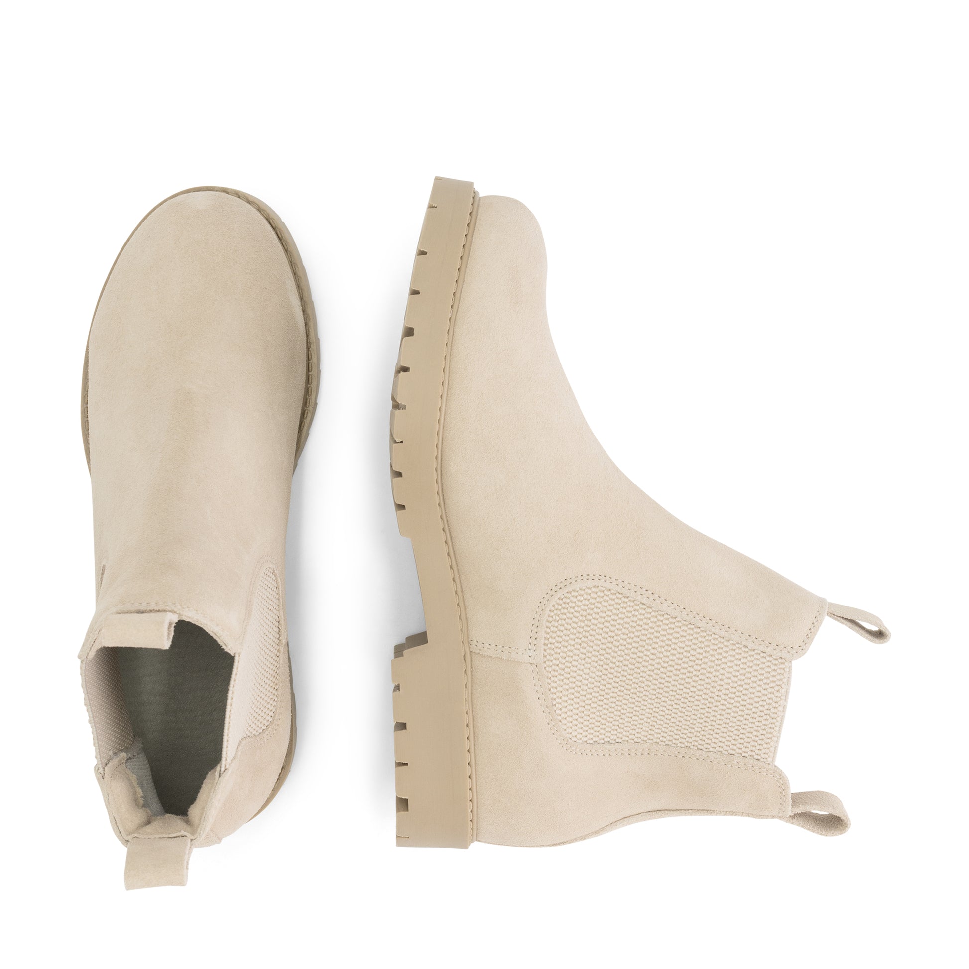Glamdal Women - Chelsea boots - Suede - Sand UPD