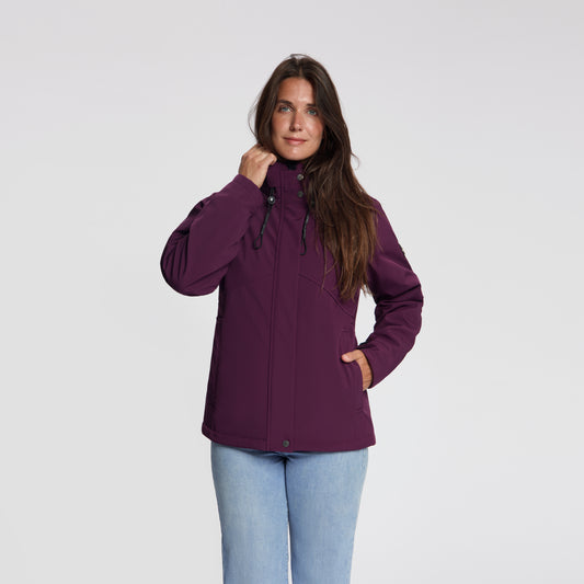 Nykke Women - Softshell Jacket - Waterproof - Purple MV