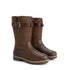 Vrangen Women - Outdoor Boots - Wool-Lined - Dark Brown FRD