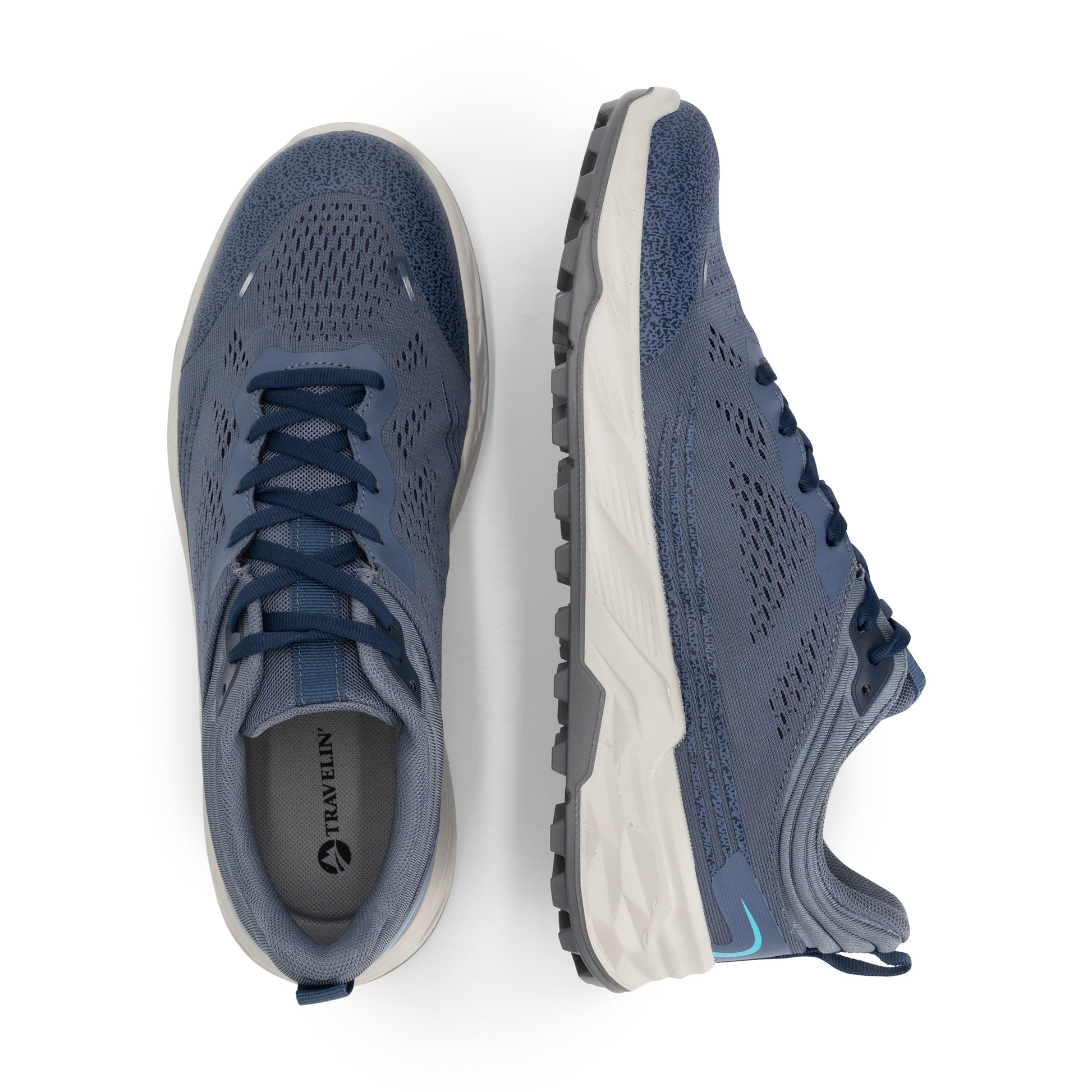 Voss Men - Low hiking shoes - Blue UPD