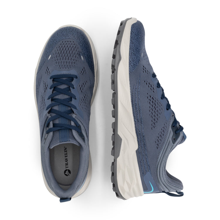 Voss Men - Low hiking shoes - Blue UPD