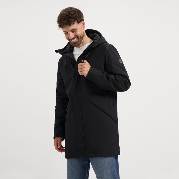 Enok Men - Softshell jacket - Padded - Black MV