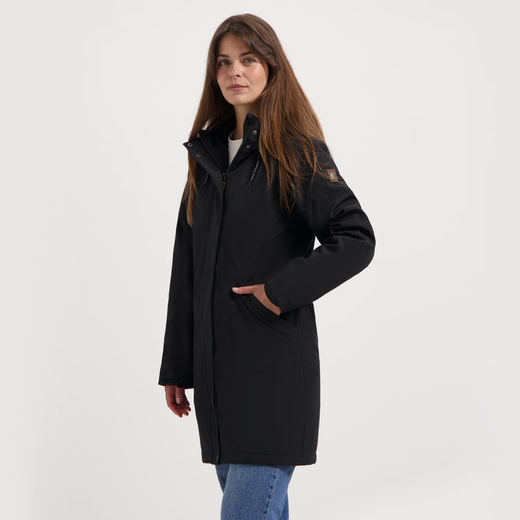 Elina Women - Softshell jacket - Padded - Black MV