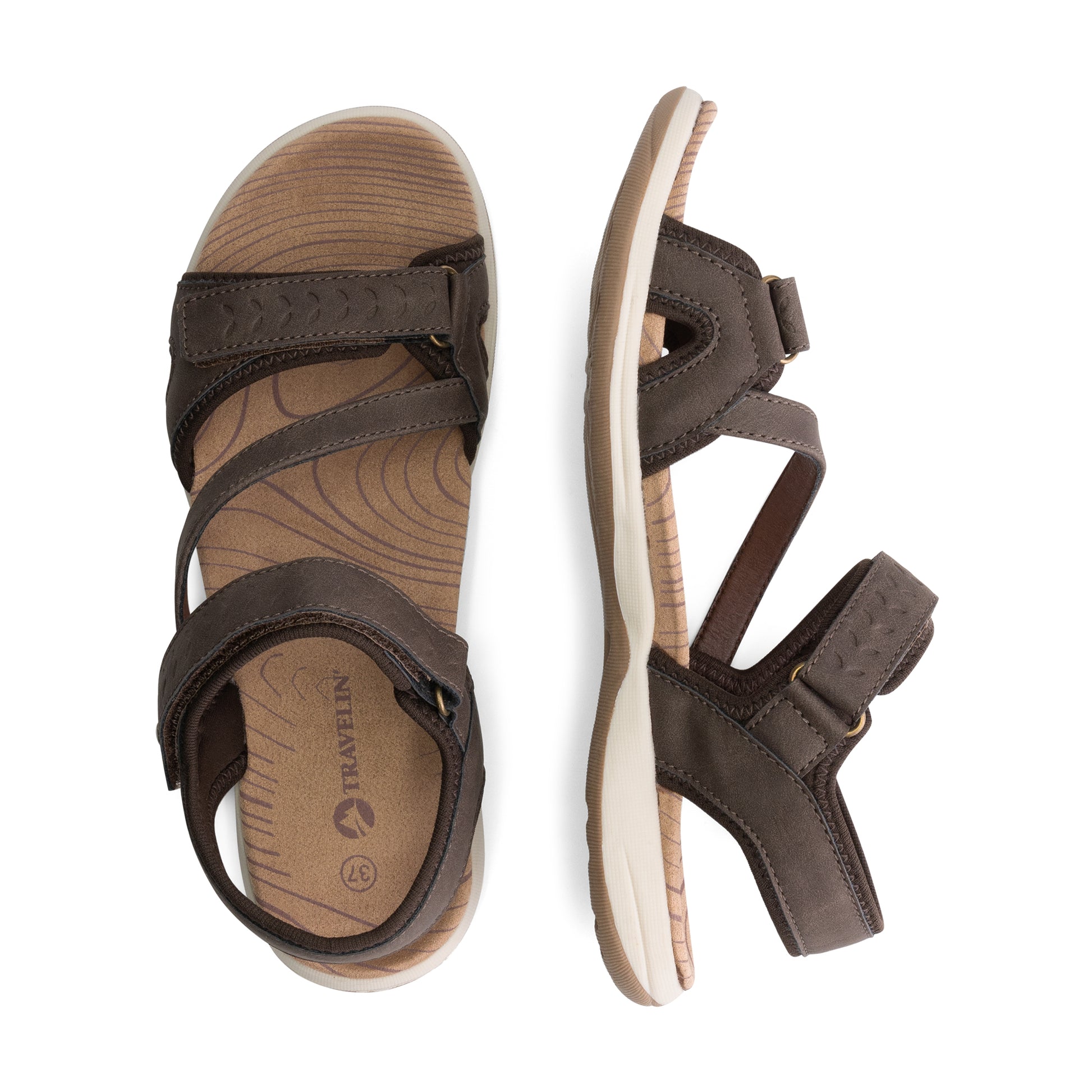 Sollia Women - Hiking sandals - Dark brown UPD