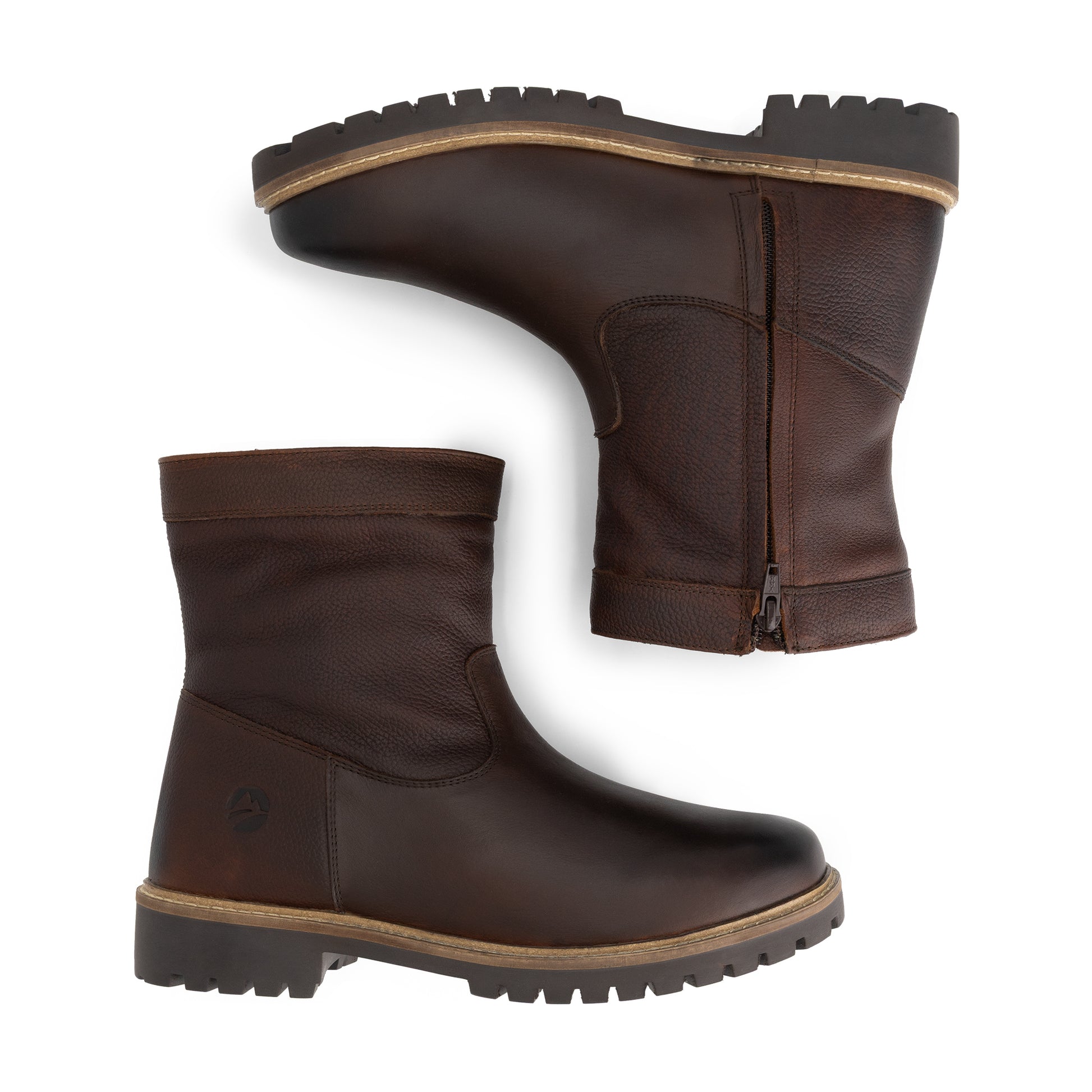 Fyresdal Men - Boots - Wool-lined - Dark brown UPD