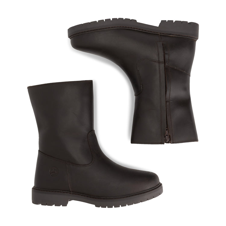 Nyvoll Women - Boots - Wool-lined - Dark brown UPD