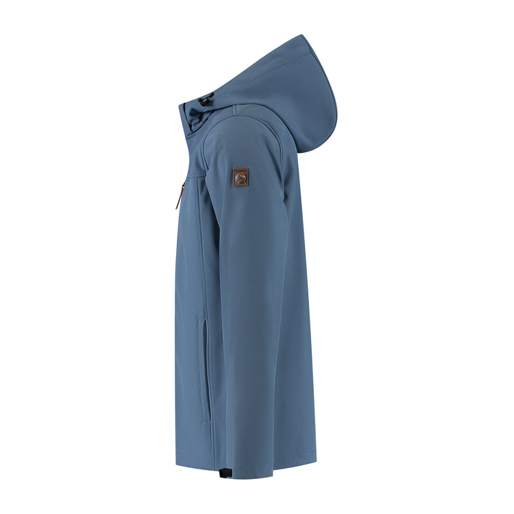 Mikkel Men - Softshell jacket - Waterproof - Blue L