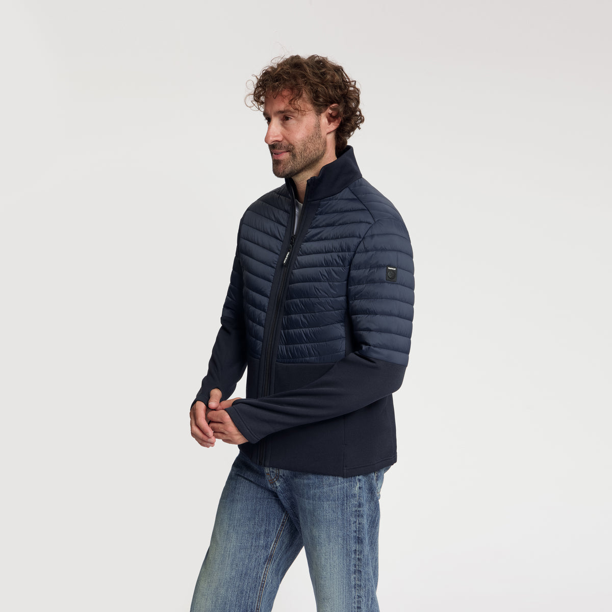 Lucio Men - Outdoor Vest - Lined - Navy MV3