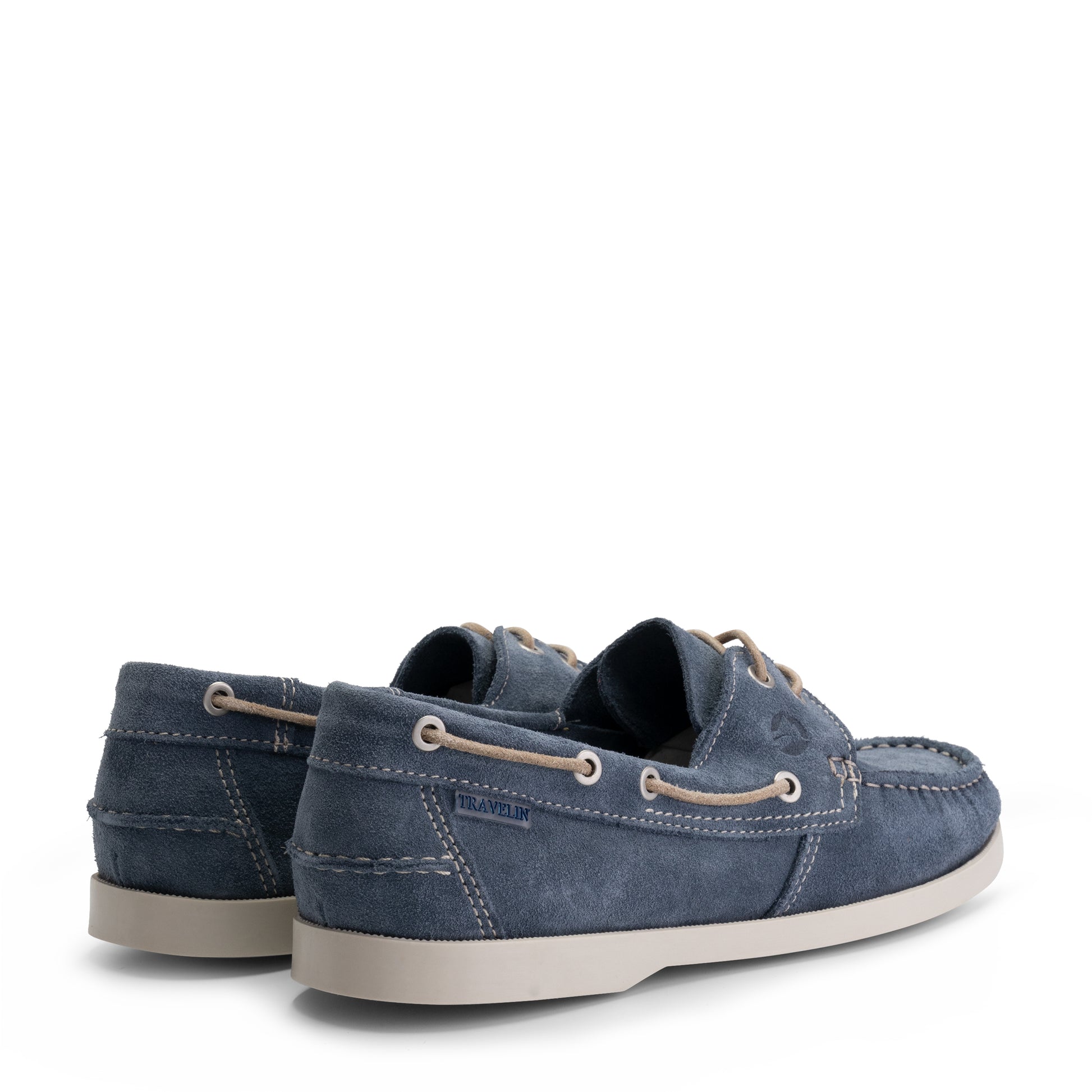 Penzance Men - Boat shoes - Suede - Blue BD