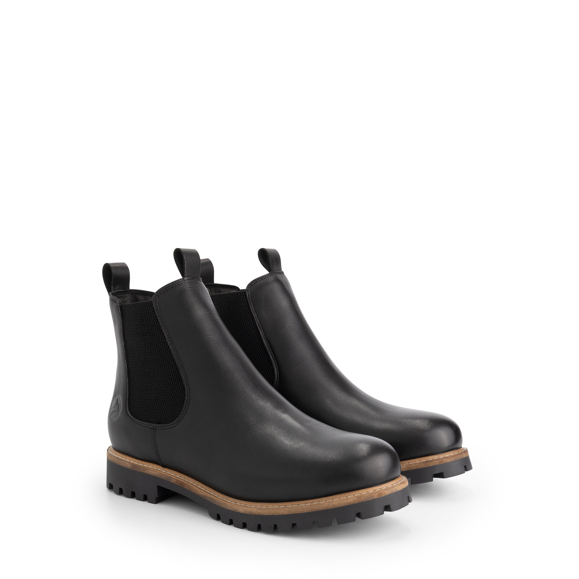 Nodeland Men - Chelsea boots - Leather - Black FRD