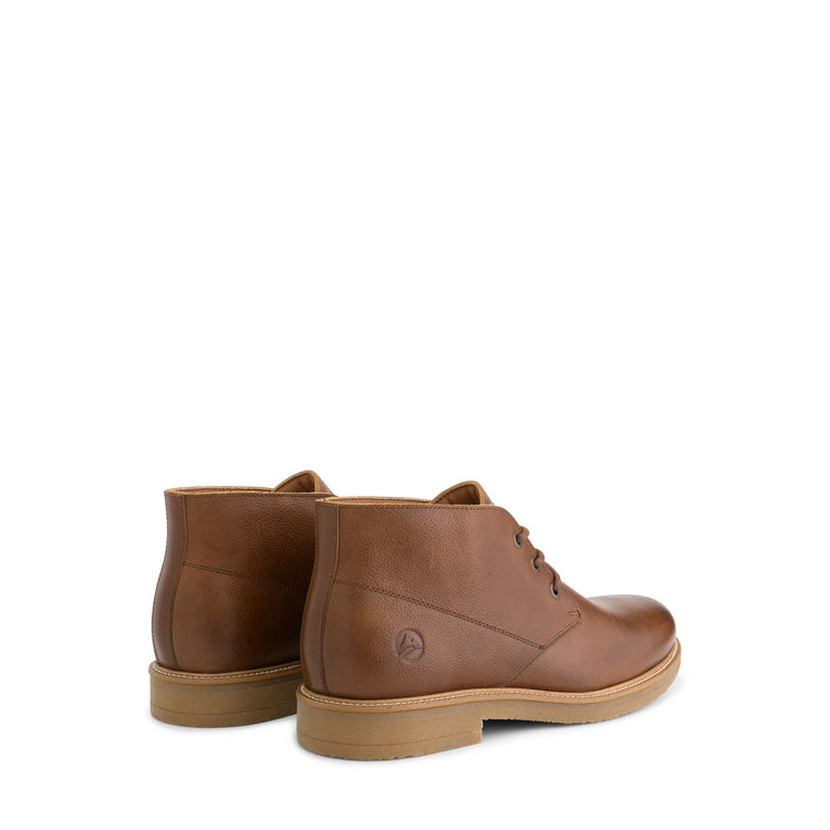 Ryhall - Leather lace-up shoes - Men - Cognac BD