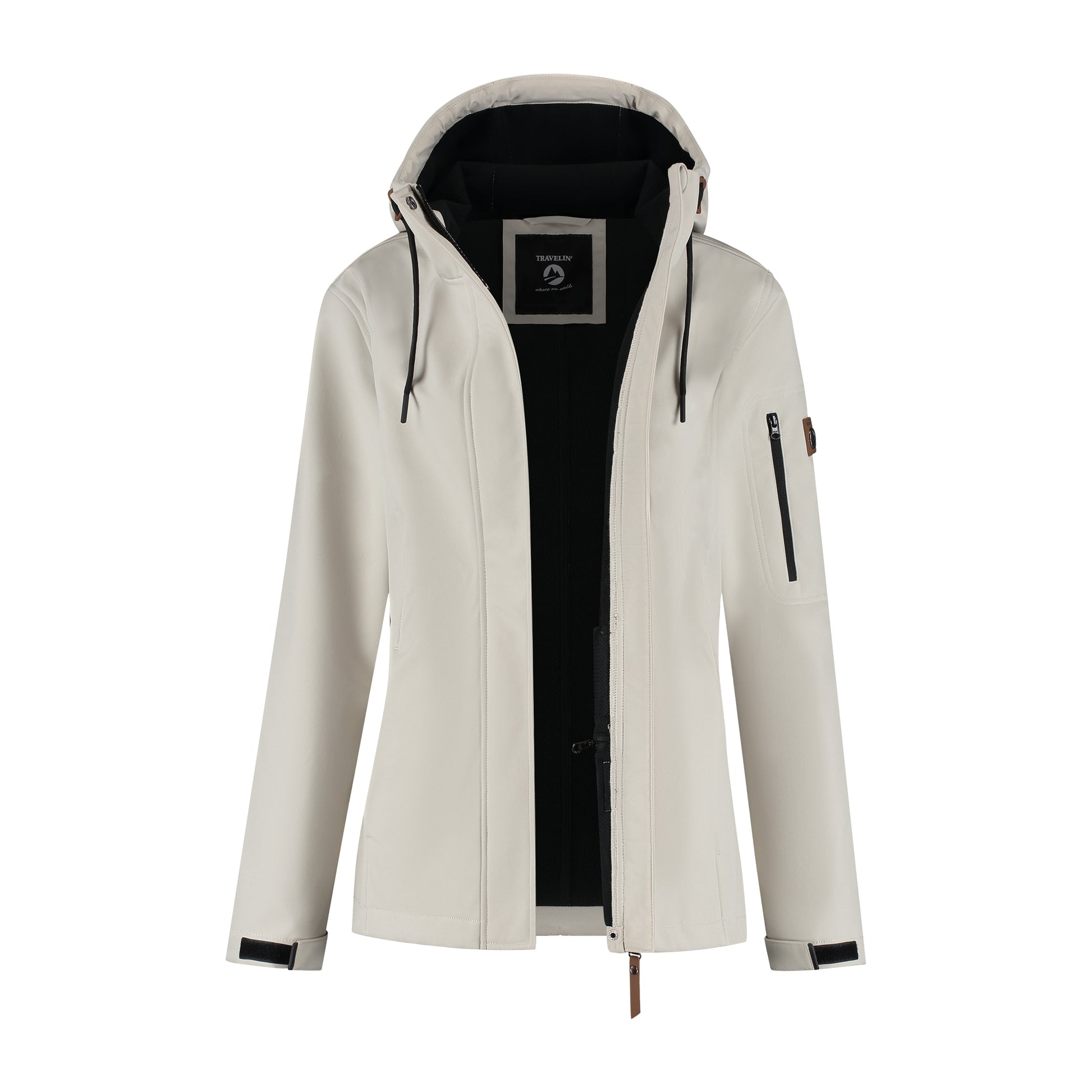 Malika - Waterproof softshell jacket - Women - Sand CVO