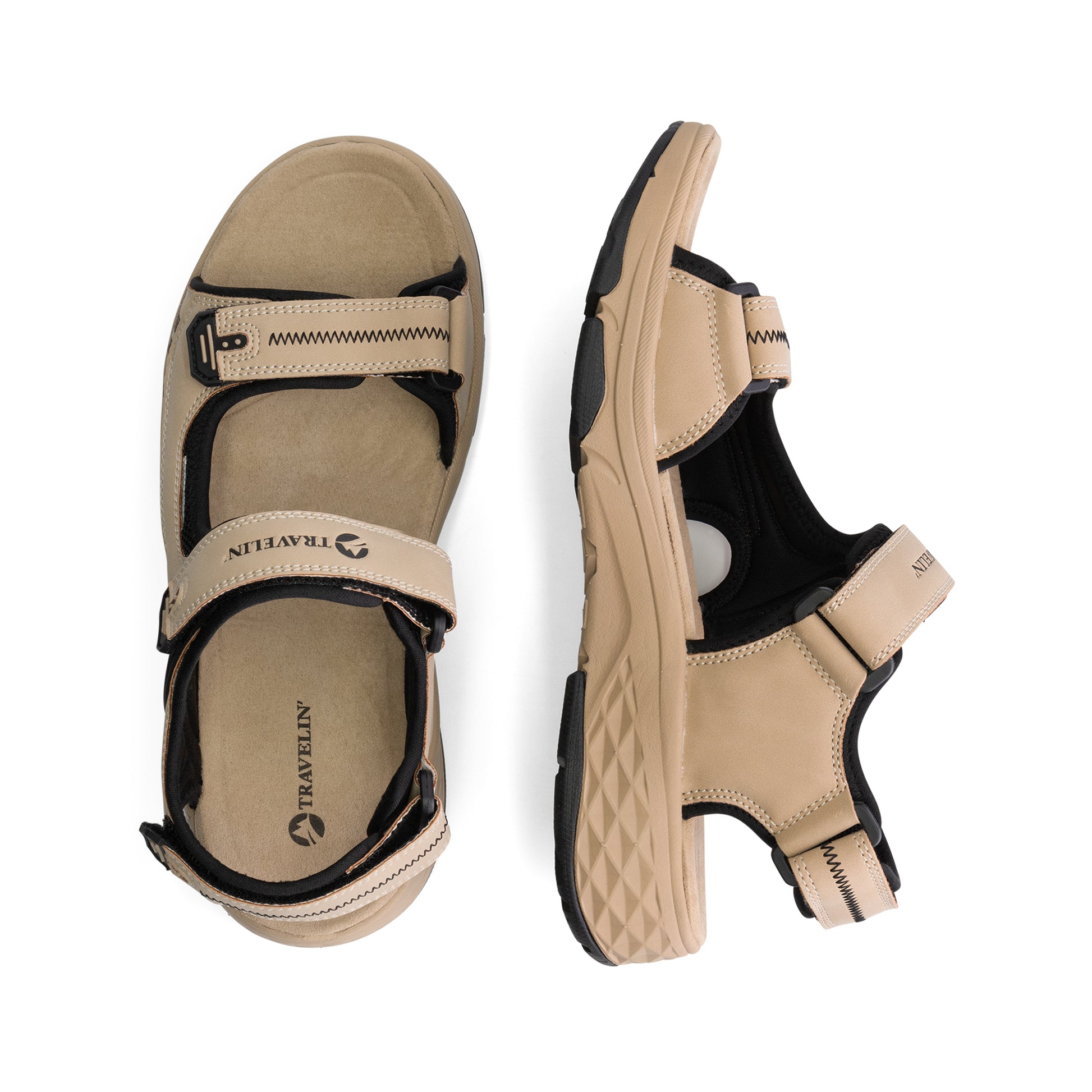 Bergnas Men - Hiking sandals - Light brown UPD