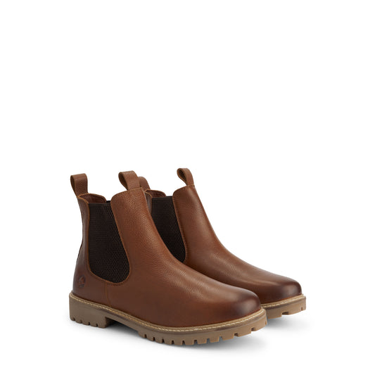 Sirdal Men - Chelsea boots - Wool-lined - Cognac FRD