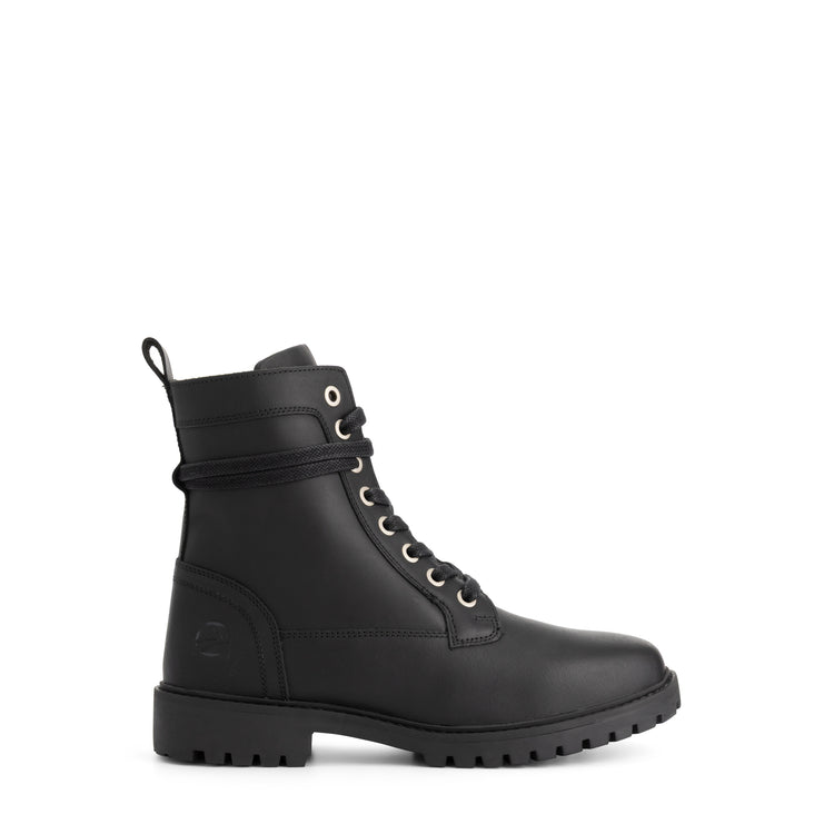 Logstrup Men - Lace-up boots - Wool-lined - Black R