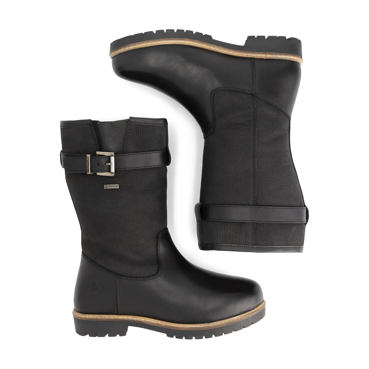 Vrangen Women - Outdoor Boots - Wool-Lined - Black UPD