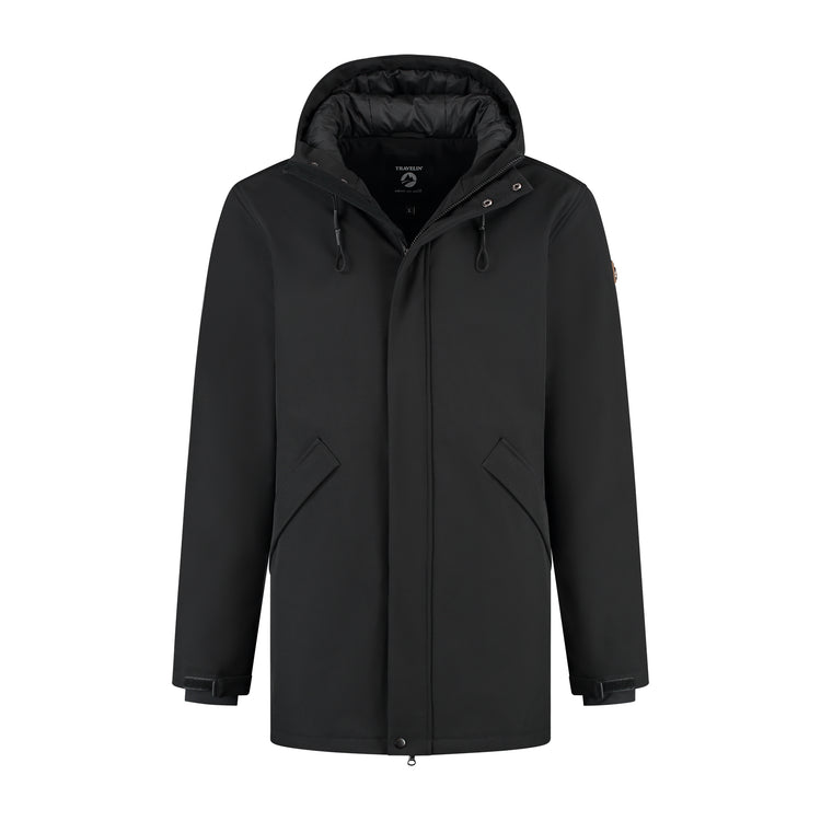 Enok Men - Softshell jacket - Padded - Black F