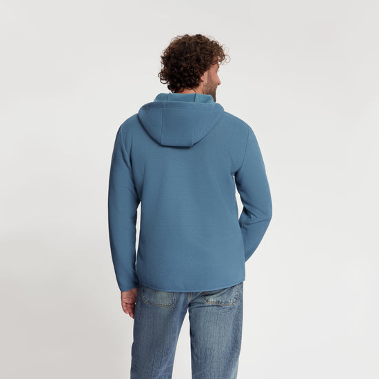 Tyko Men - Outdoor Vest - Fleece - Blue MV3