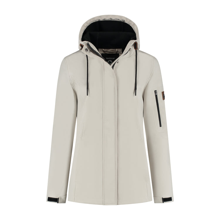 Malika Women - Softshell jacket - Waterproof - Sand F