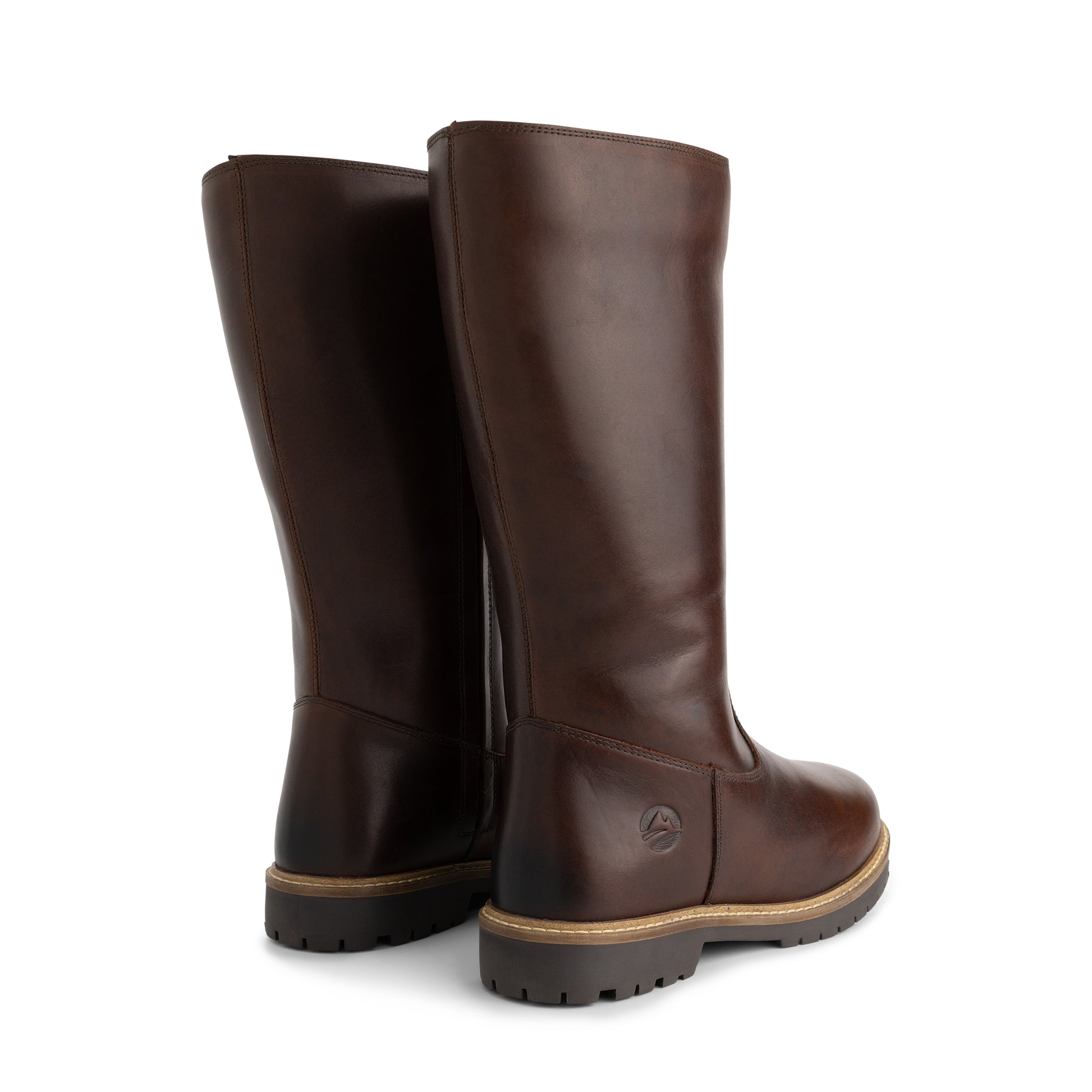 Vinstra Women - High boots - Wool-lined - Dark brown BD