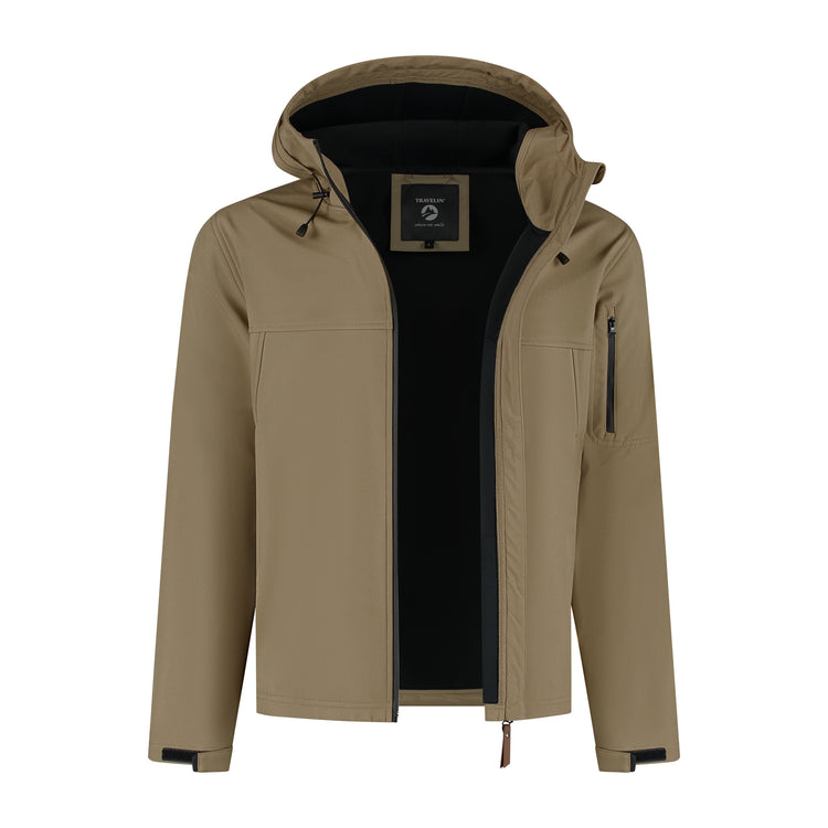 Stian Men - Softshell jacket - Waterproof - Brown CVO
