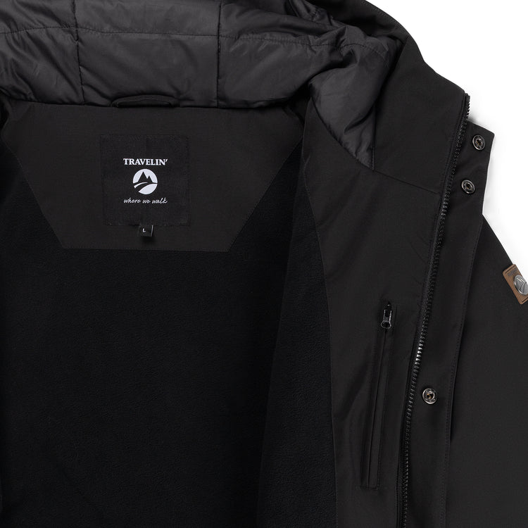 Enok Men - Softshell jacket - Padded - Black DCI