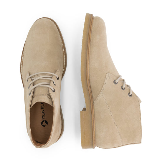 Redhill Men - Mid lace-up shoes - Suede - Sand UPD
