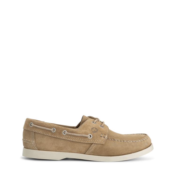 Krokvag Men - Boat shoes - Suede - Light brown R