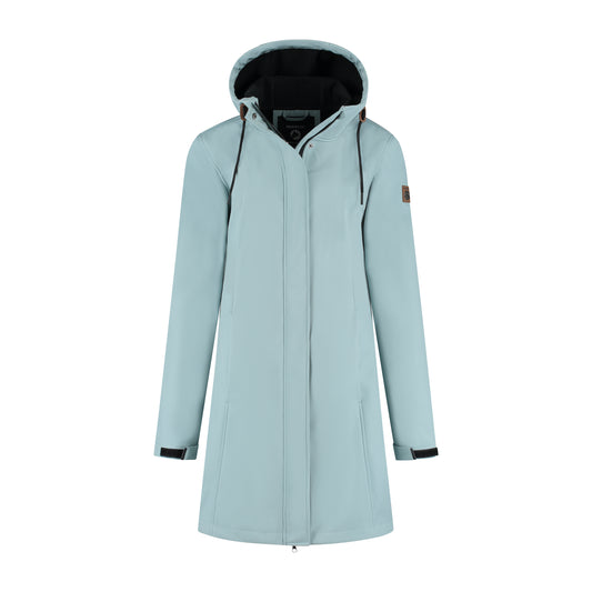 Erika - Waterproof softshell jacket - Women - Light blue F