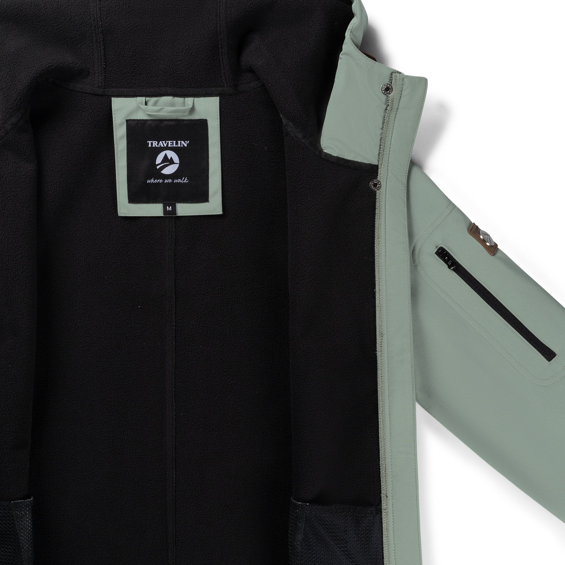 Malika Women - Softshell jacket - Waterproof - Green DCI