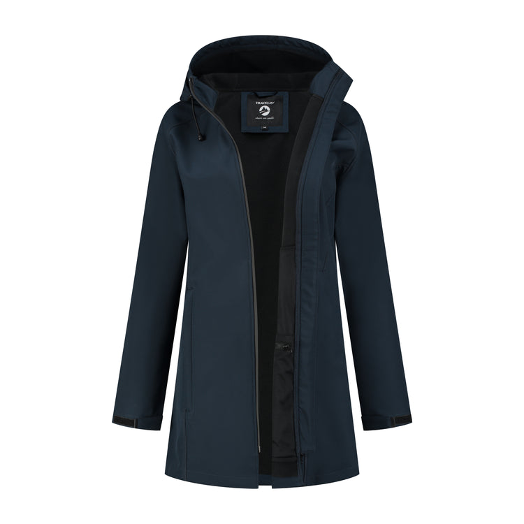 Tuula Women - Softshell jacket - Waterproof - Navy CVO