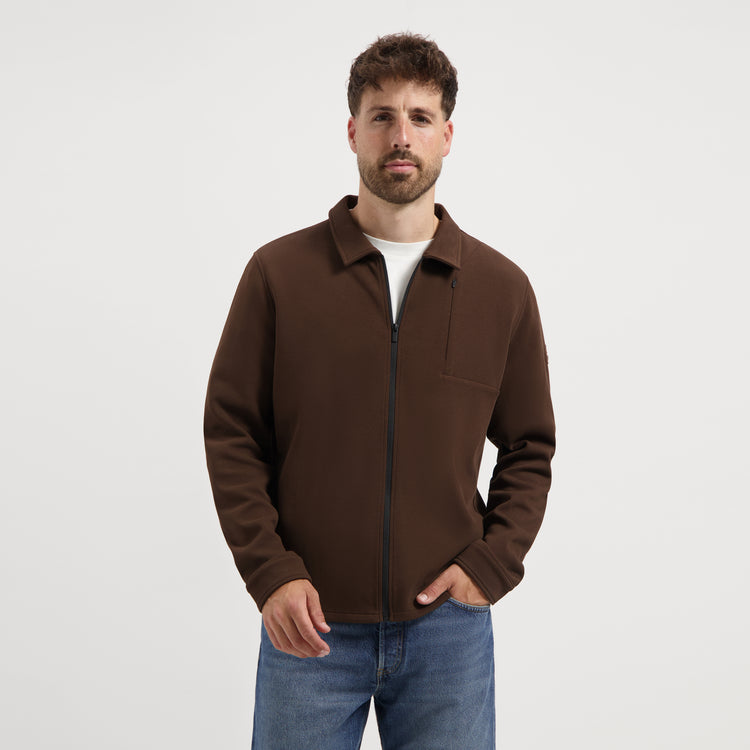 Niko Men - Outdoor overshirt - Brown MV