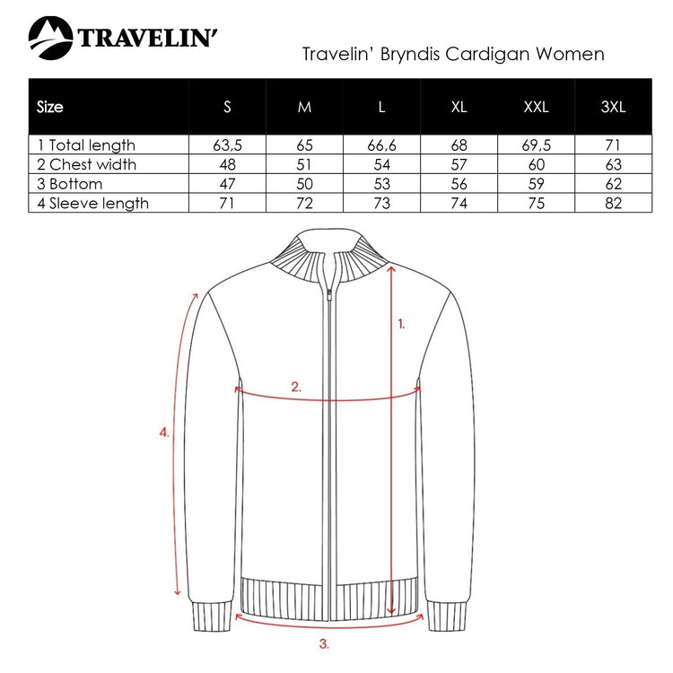 Bryndis - Cardigan - Women - Navy SC