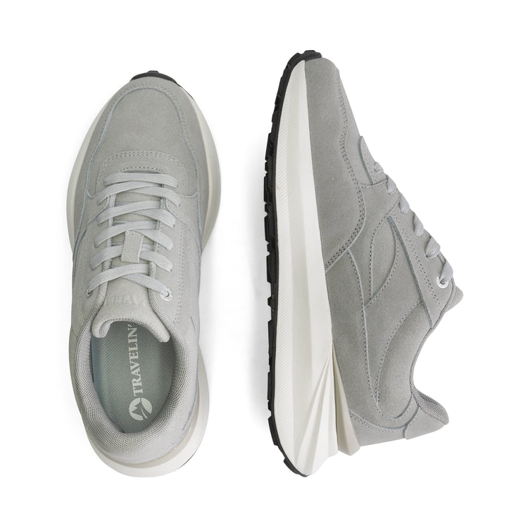 Ripley - Suede sneaker - Women - Light grey UPD
