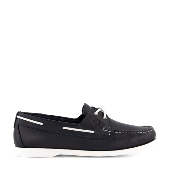 Exmouth Men - Boat shoes - Leather - Blue R