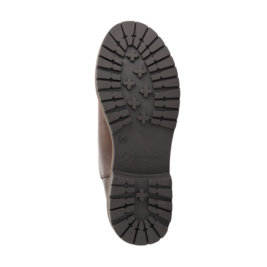 Vilsted Women - Ankle boots - Wool-lined - Dark brown UNS